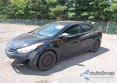 2012 Hyundai Elantra Limited (Ulsan Plant) z USA, uszkodzony, nr VIN KMHDH4AE2CU471670